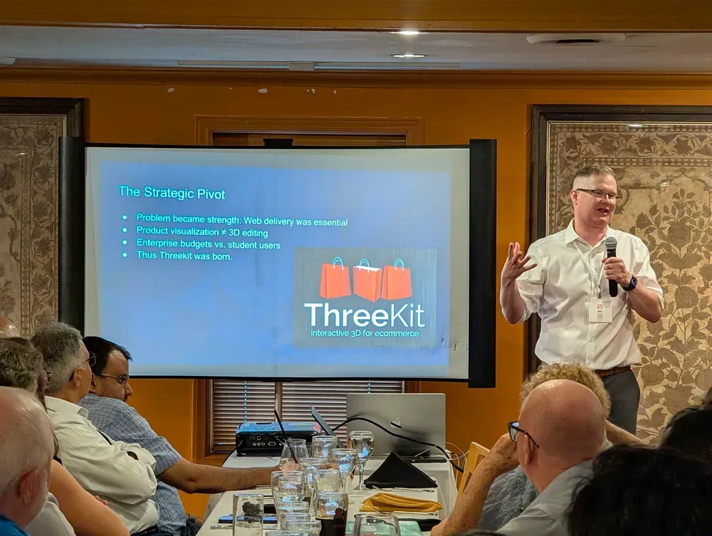 Ben speaking at TIE Ottawa